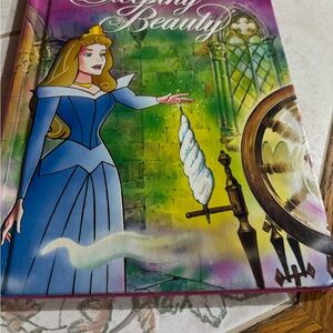 Sleeping Beauty Illustrated Hardcover - Blue Dress